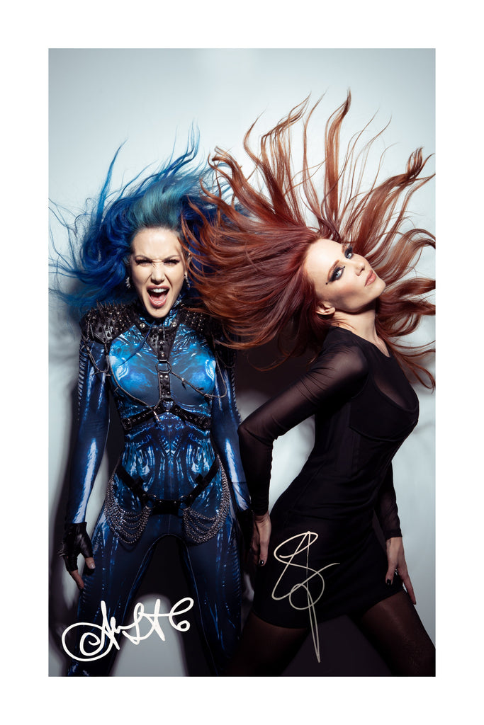 Simone Simons & Alissa White-Gluz - 'Initium III' print - ARTIST PROOF