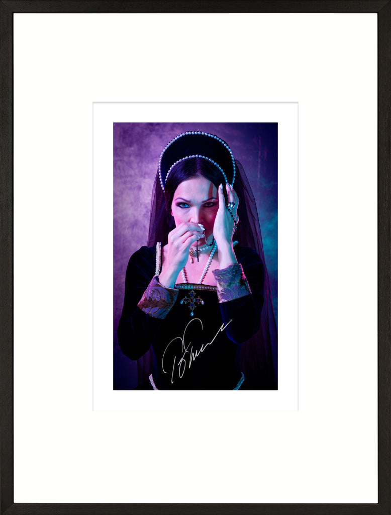 Tarja Turunen - Portraits print 3 - signed and framed